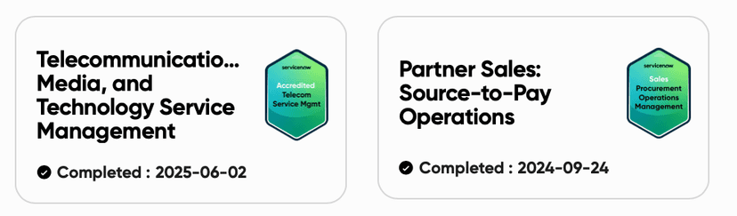 Accreditations